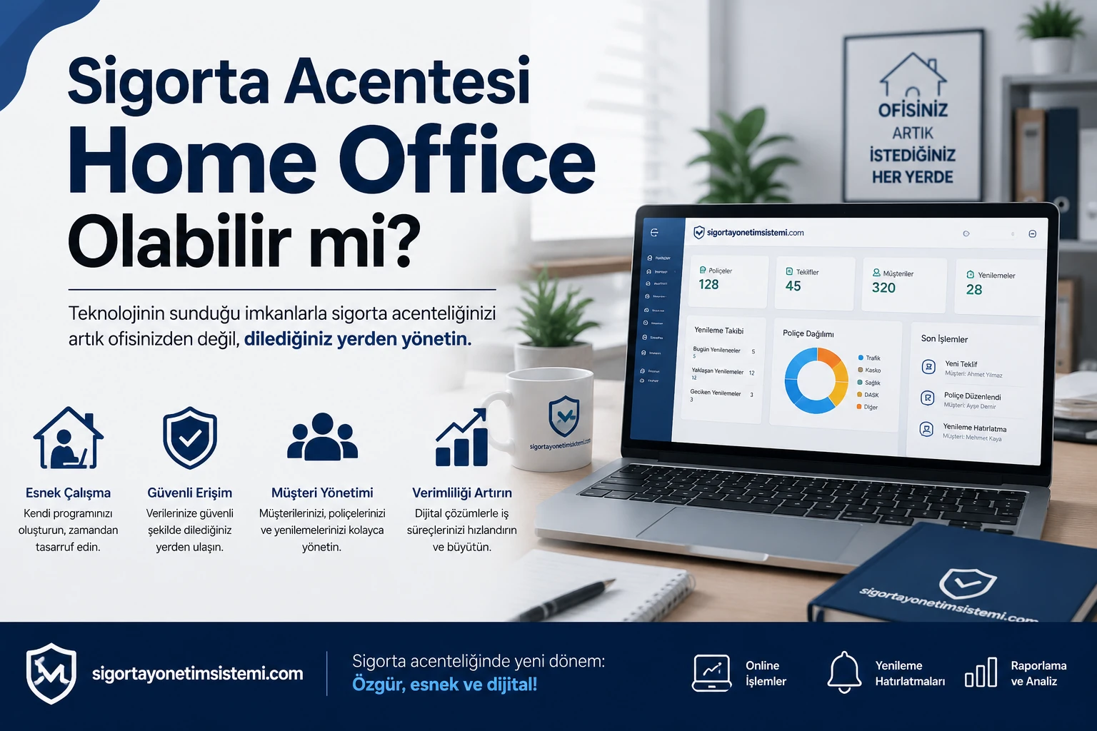 Sigorta Acentesi Home Office Olabilir mi? Ofis Şartları Nelerdir?