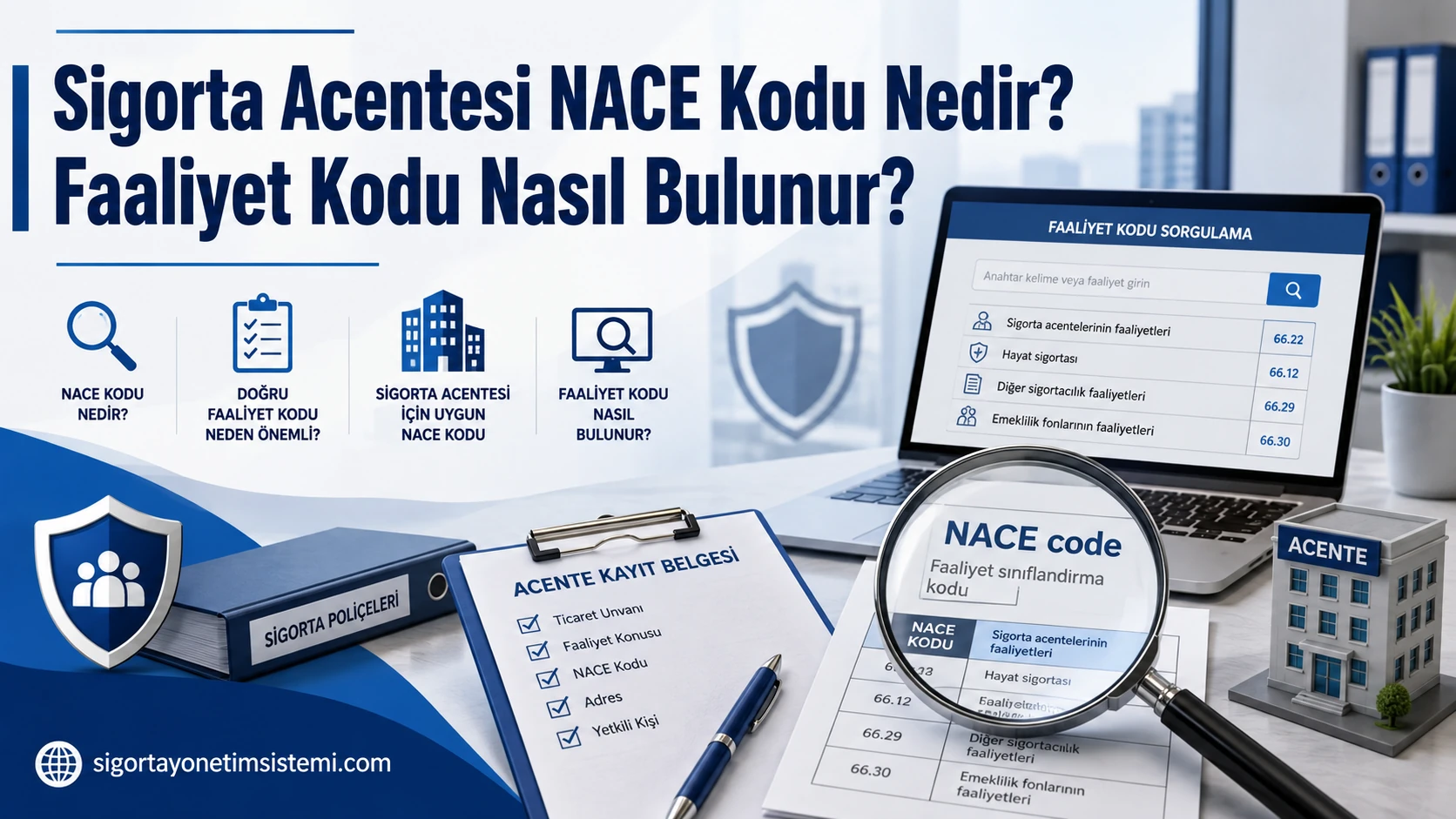 Sigorta Acentesi NACE Kodu Nedir? Faaliyet Kodu Nasıl Bulunur?
